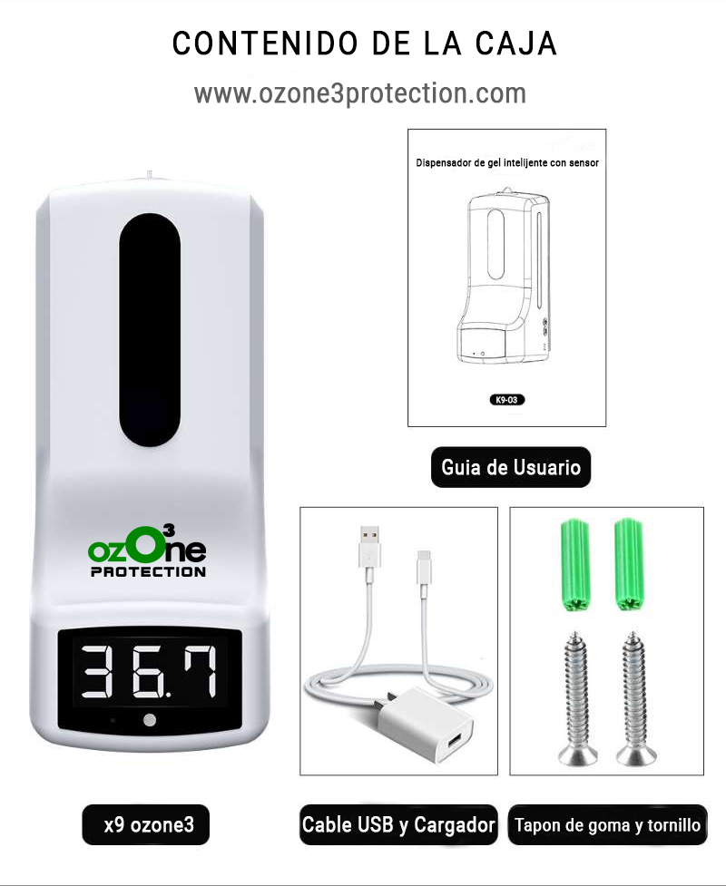 X9 ozone3 dispensador de gel12 copia